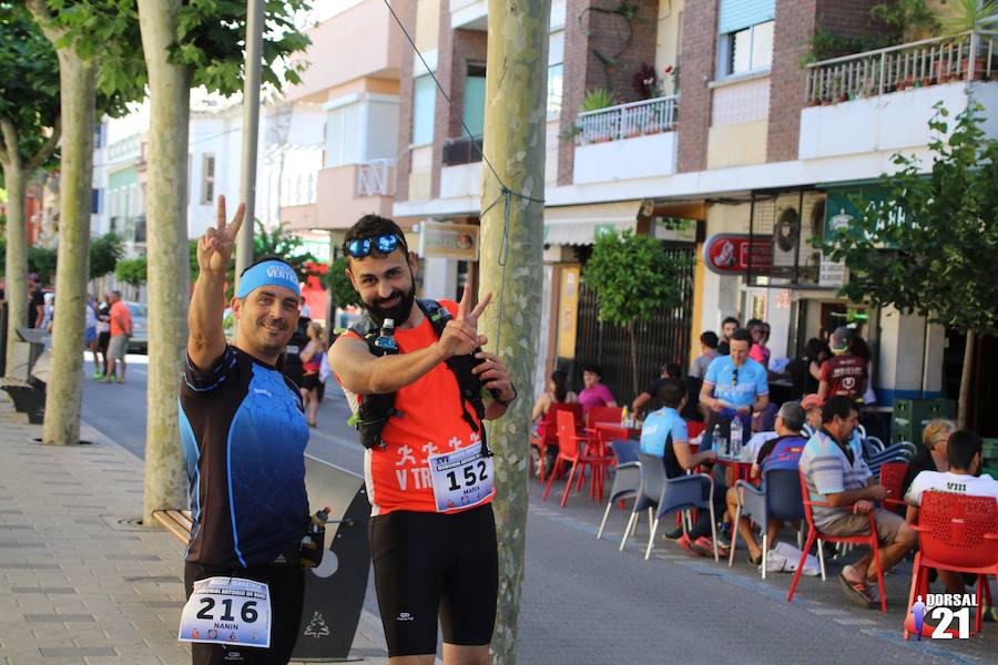 El corredor del C.D. Filippedes Moratalla completa el recorrido en 1 hora y 24 minutos, por el registro de 1 hora y 40 minutos de la atleta del Mobel Automenor Running Club