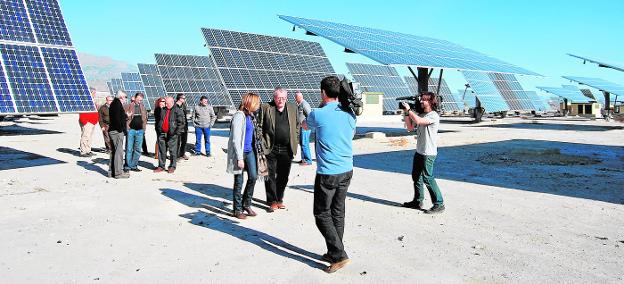 Insatalción fotovoltaica en Lorca. 