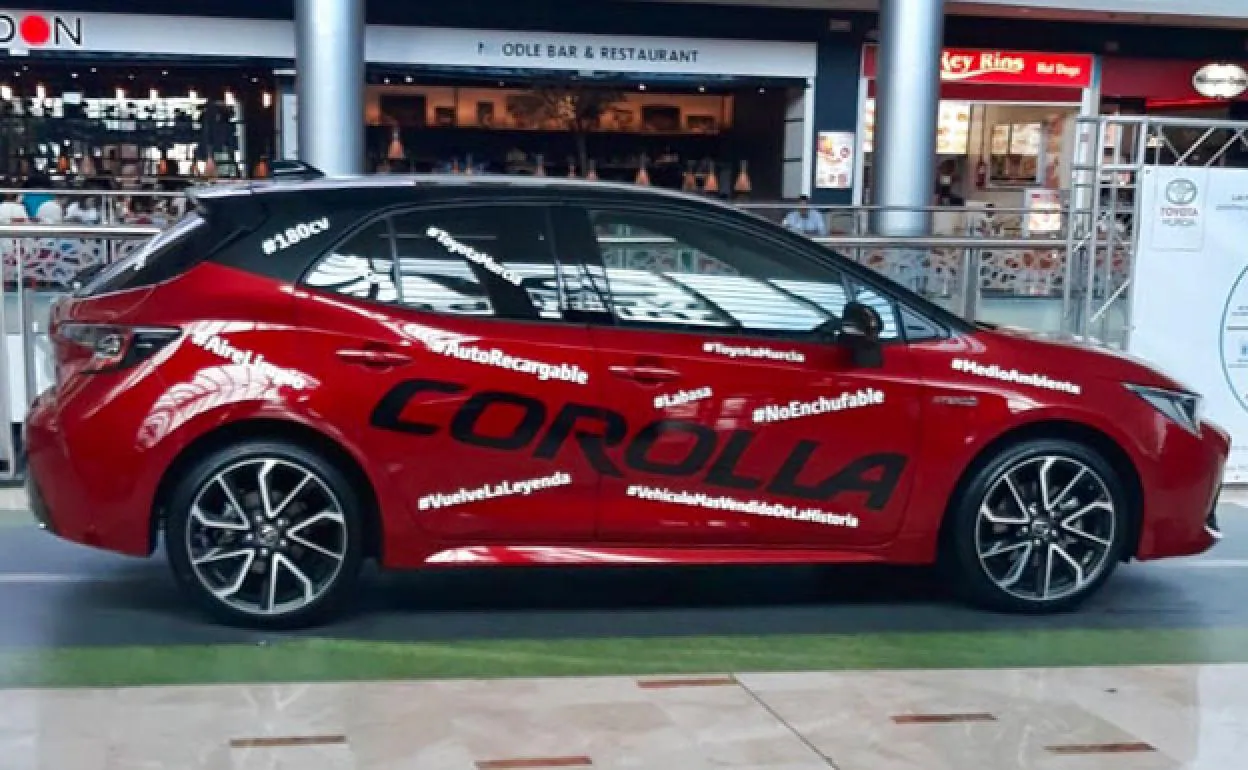 Toyota Murcia lleva el nuevo Corolla a Nueva Condomina