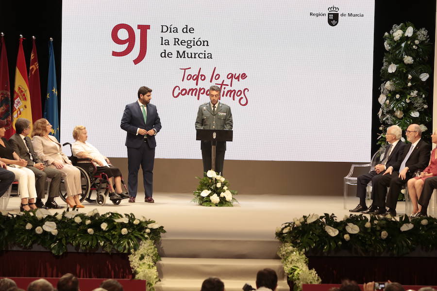 El Teatro Guerra de Lorca acogió este año la celebración de la gala