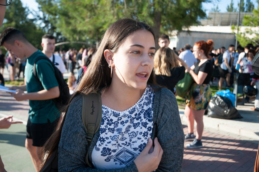 Casi 7.000 alumnos murcianos demostrarán todo lo aprendido para poder matricularse en la universidad el próximo curso