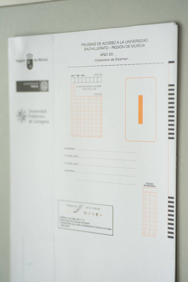 Casi 7.000 alumnos murcianos demostrarán todo lo aprendido para poder matricularse en la universidad el próximo curso