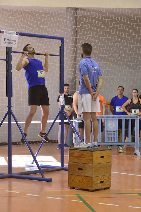 En el pabellón deportivo de la Universidad de Murcia se darán cita entre hoy, el jueves y el domingo todos los candidatos