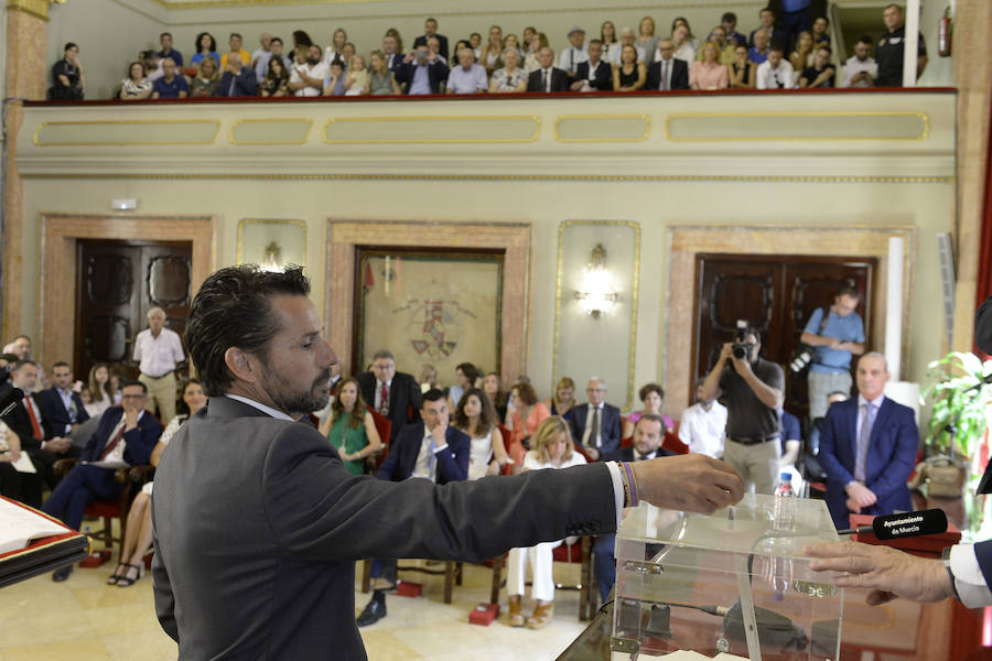 Mario Gómez será primer teniente de alcalde y asumirá Fomento; Ballesta se reserva los proyectos estratégicos del municipio