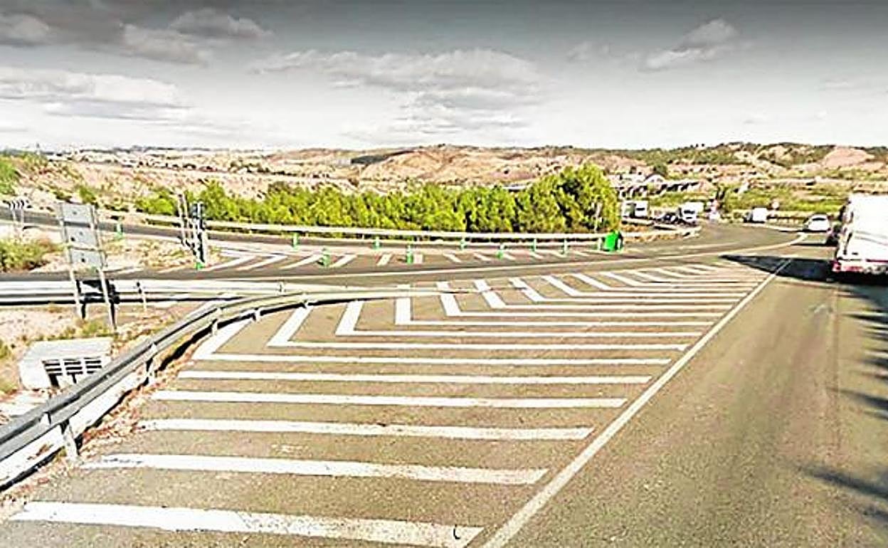 Enlace de la carretera N-344 con la autovía A-7. 