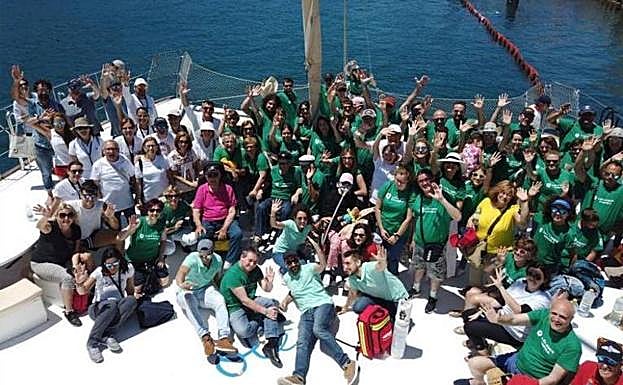 Regata solidaria 'Carburo de plata' organizada por ELA Región de Murcia