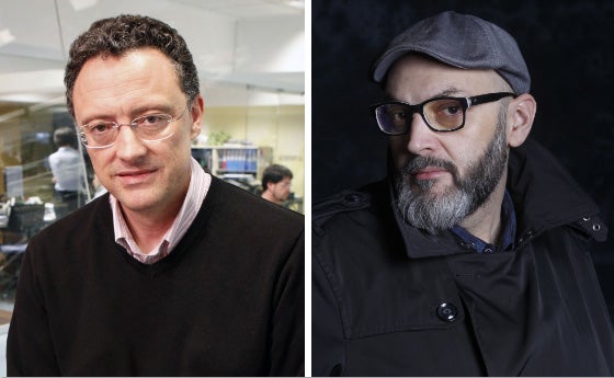 Luis Leante y Miguel Ángel Hernández. 