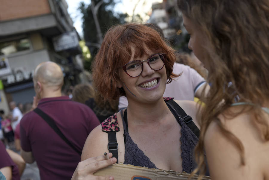 El centro la capital vuelve a teñirse de color para visibilizar las reivindicaciones del colectivo LGTBI+