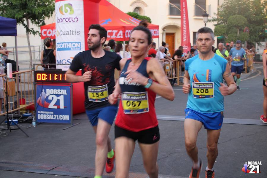 El atleta del C.A. Nogalte–Hogar Puerto Lumbreras completa los 5 kilómetros en 15:56 minutos, por los 19:44 de la corredora del Grupo Alcaraz