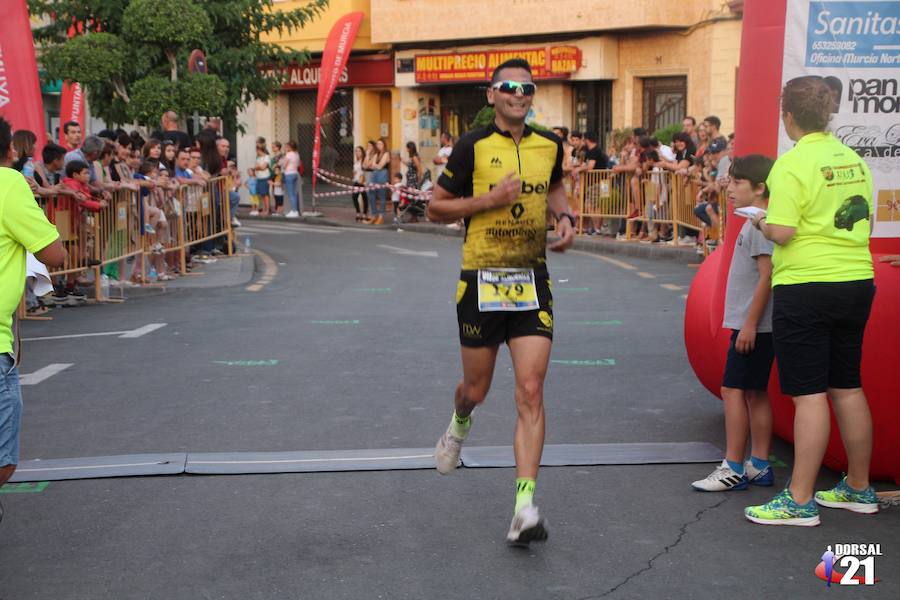 El atleta del C.A. Nogalte–Hogar Puerto Lumbreras completa los 5 kilómetros en 15:56 minutos, por los 19:44 de la corredora del Grupo Alcaraz