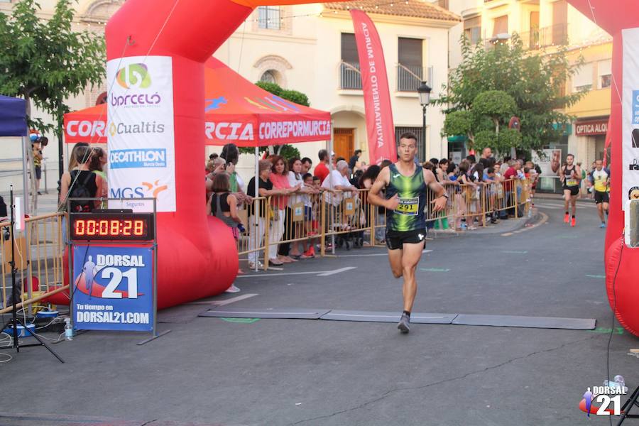 El atleta del C.A. Nogalte–Hogar Puerto Lumbreras completa los 5 kilómetros en 15:56 minutos, por los 19:44 de la corredora del Grupo Alcaraz