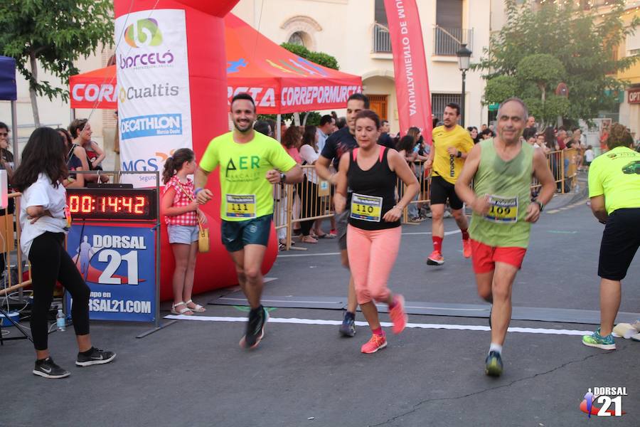 El atleta del C.A. Nogalte–Hogar Puerto Lumbreras completa los 5 kilómetros en 15:56 minutos, por los 19:44 de la corredora del Grupo Alcaraz