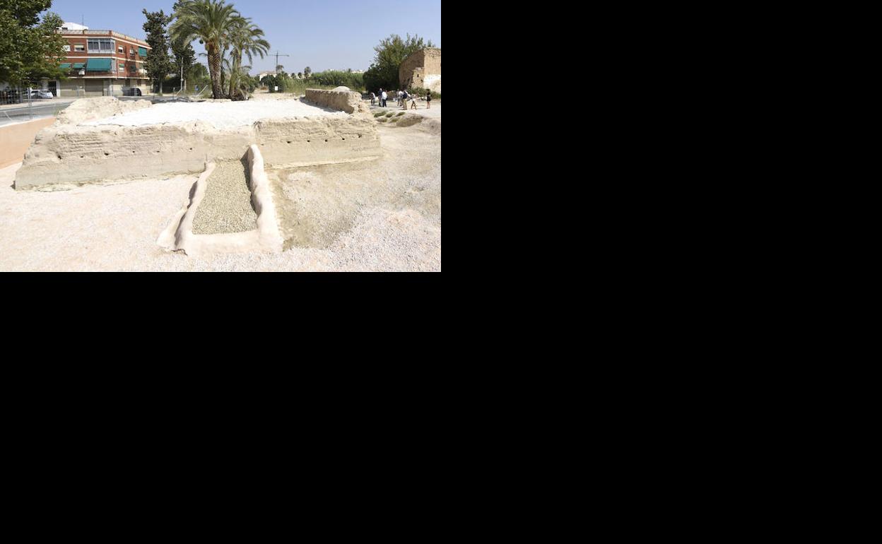 El entorno del Molino del Batán donde está situada la torre árabe de Zarandona en una foto de archivo.