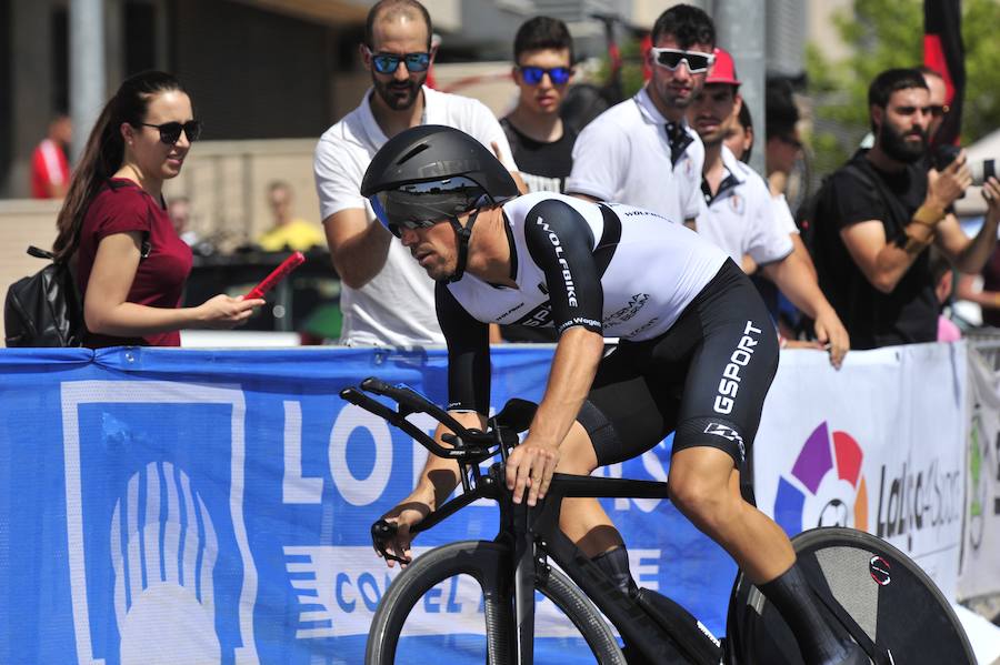 Castroviejo se llevó la contrareloj del Campeonato de España por quinta vez, una hazaña que ningún otro corredor español ha hecho