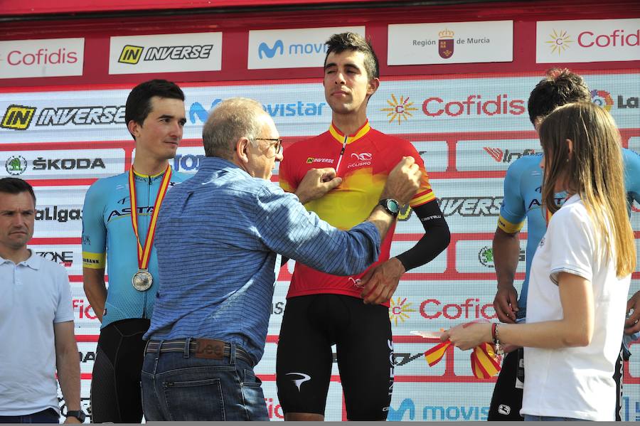 Castroviejo se llevó la contrareloj del Campeonato de España por quinta vez, una hazaña que ningún otro corredor español ha hecho