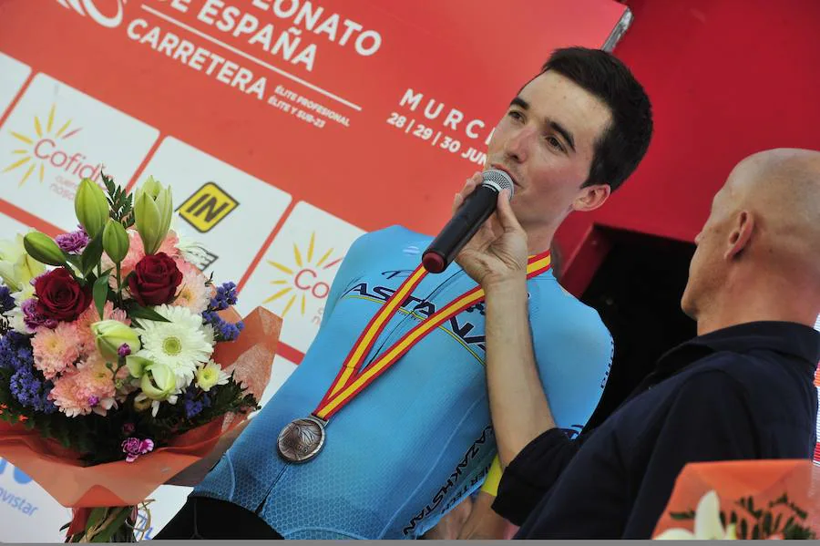 Castroviejo se llevó la contrareloj del Campeonato de España por quinta vez, una hazaña que ningún otro corredor español ha hecho