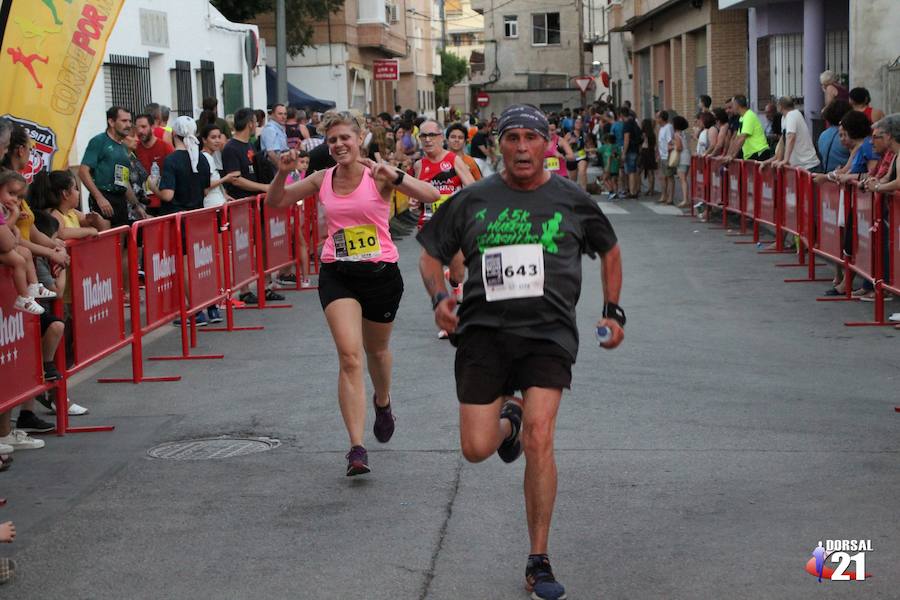 El vencedor de la prueba completa los 5 kilómetros en 15:21 minutos, por los 19:31 de la atleta del Espuña Trail