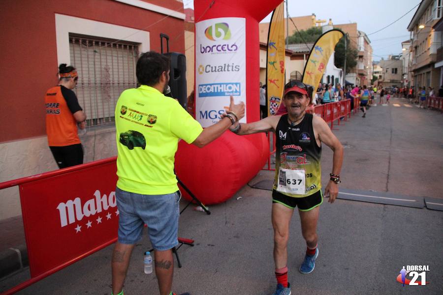 El vencedor de la prueba completa los 5 kilómetros en 15:21 minutos, por los 19:31 de la atleta del Espuña Trail