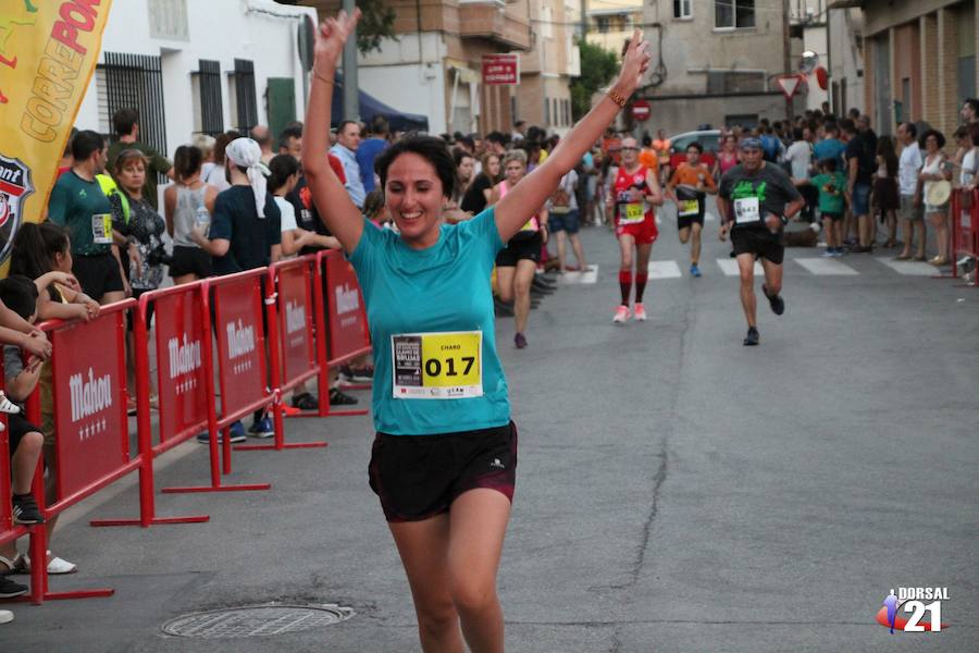 El vencedor de la prueba completa los 5 kilómetros en 15:21 minutos, por los 19:31 de la atleta del Espuña Trail