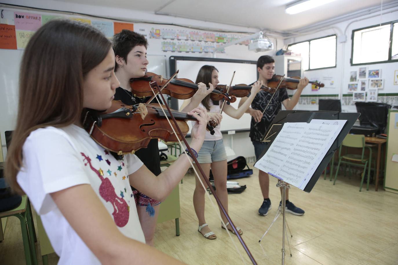 Fotos: La nueva Orquesta de Aspirantes de la Región celebra en Lorca su primer encuentro