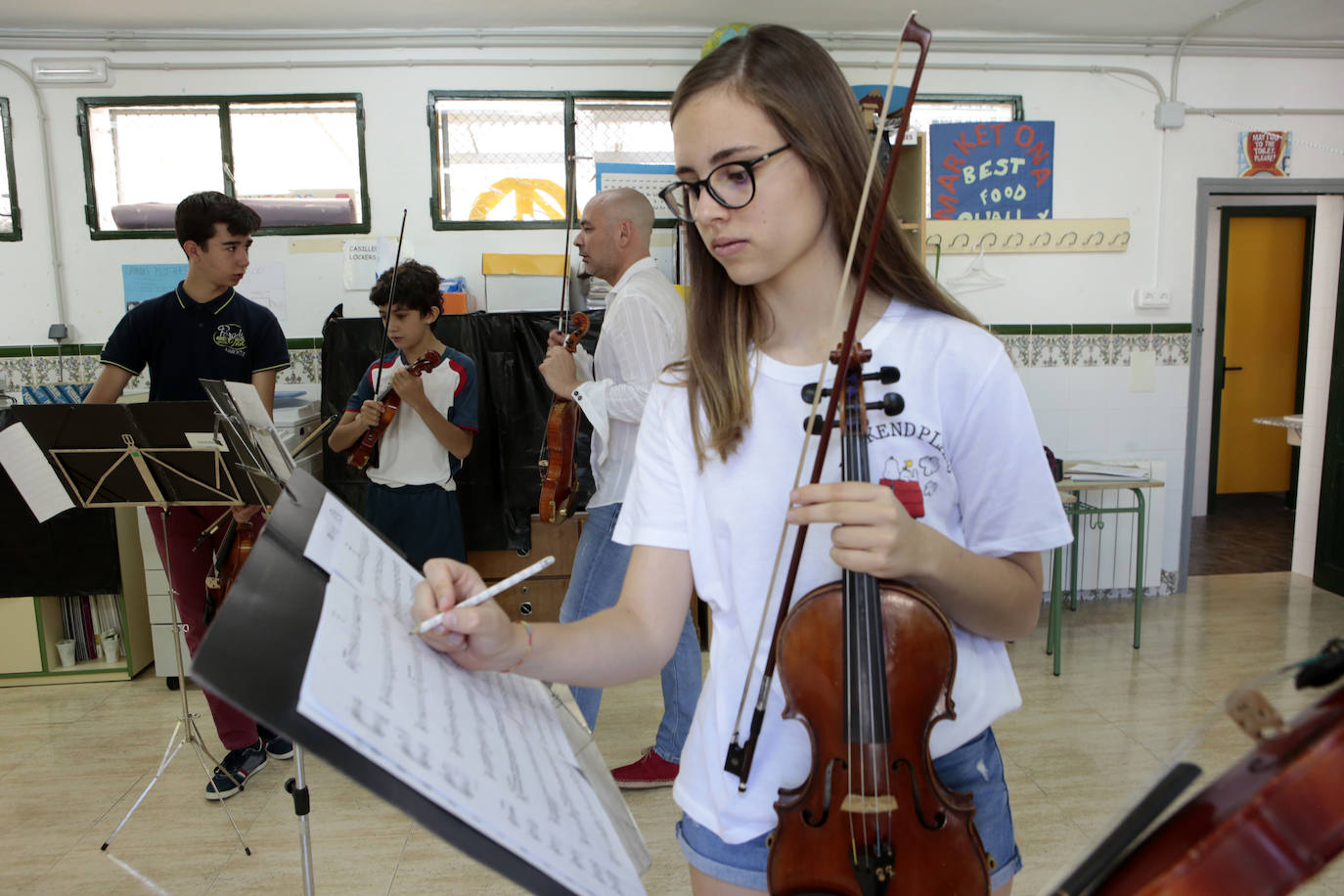 Fotos: La nueva Orquesta de Aspirantes de la Región celebra en Lorca su primer encuentro