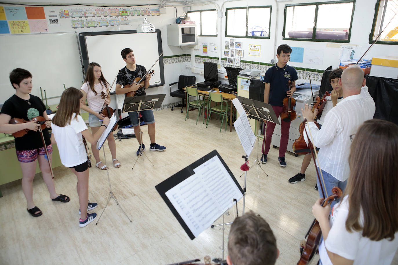 Fotos: La nueva Orquesta de Aspirantes de la Región celebra en Lorca su primer encuentro