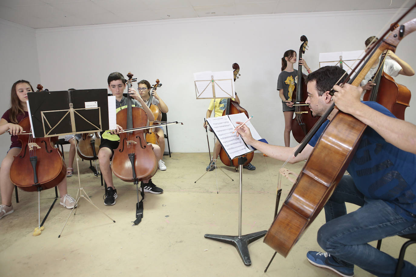 Fotos: La nueva Orquesta de Aspirantes de la Región celebra en Lorca su primer encuentro