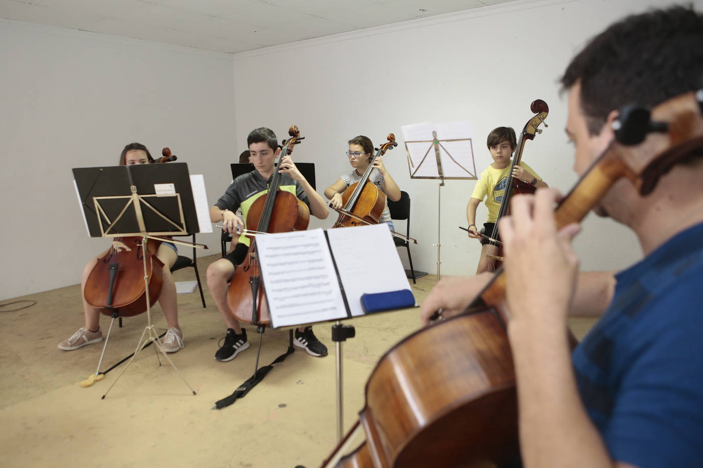 Fotos: La nueva Orquesta de Aspirantes de la Región celebra en Lorca su primer encuentro