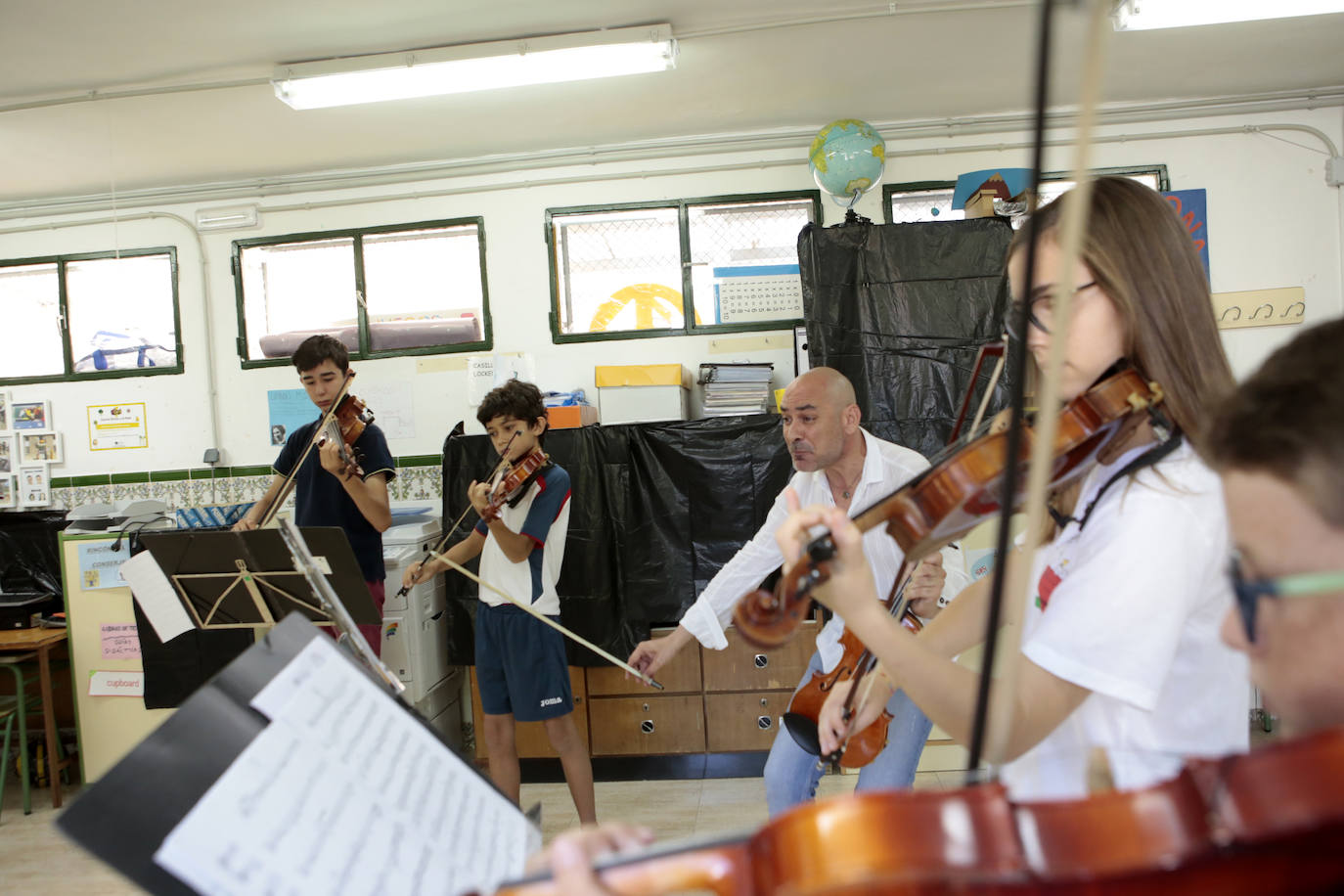 Fotos: La nueva Orquesta de Aspirantes de la Región celebra en Lorca su primer encuentro