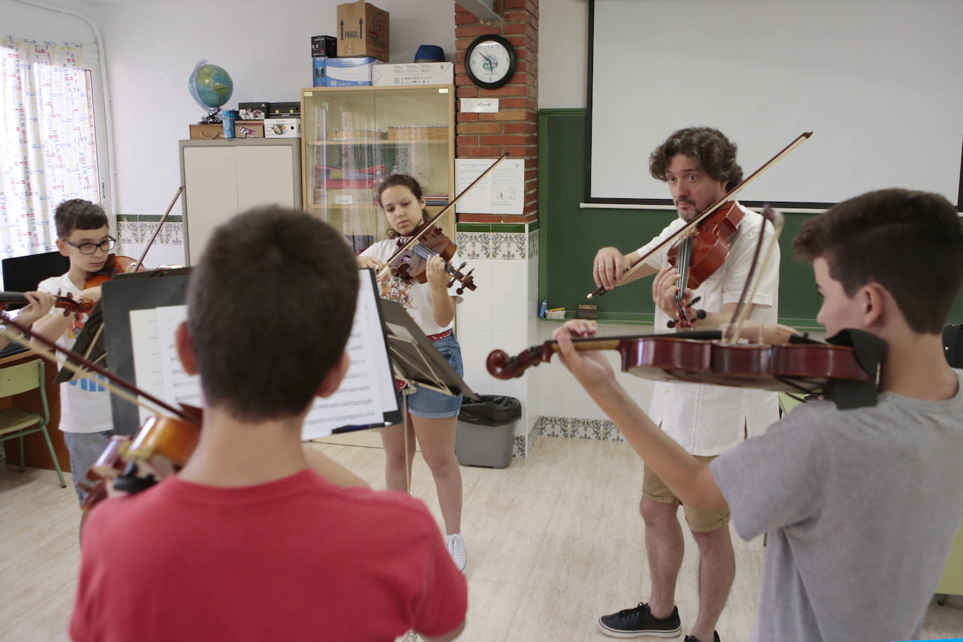 Fotos: La nueva Orquesta de Aspirantes de la Región celebra en Lorca su primer encuentro