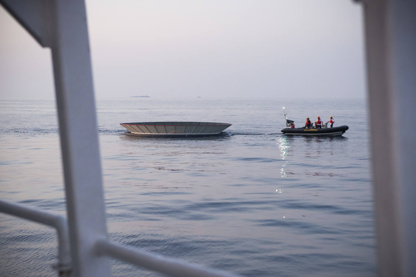 La iniciativa llevada a cabo por Greenpeace alerta sobre el aumento de las temperaturas, especialmente en los océanos, que acumulan gran parte del calor