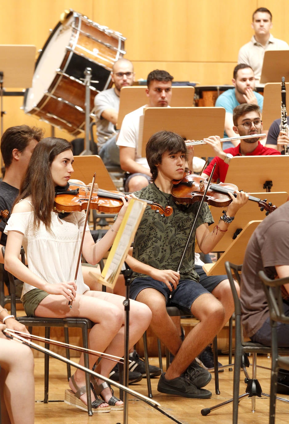 Fotos: La Orquesta de Jóvenes de la Región actúa esta semana en Murcia y Torrevieja