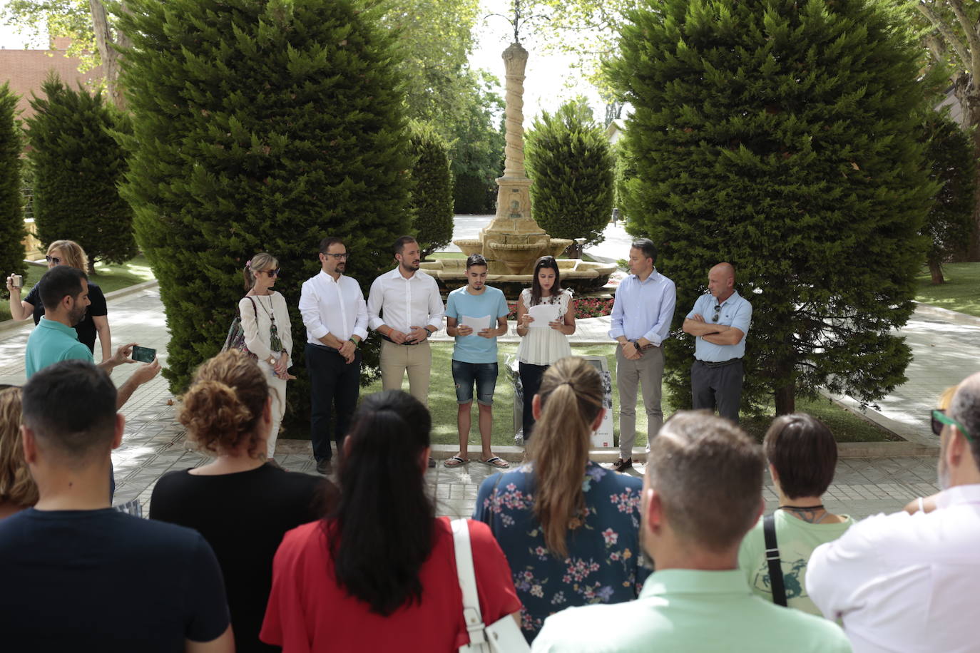 Fotos: Lorca recuerda a Miguel Ángel Blanco