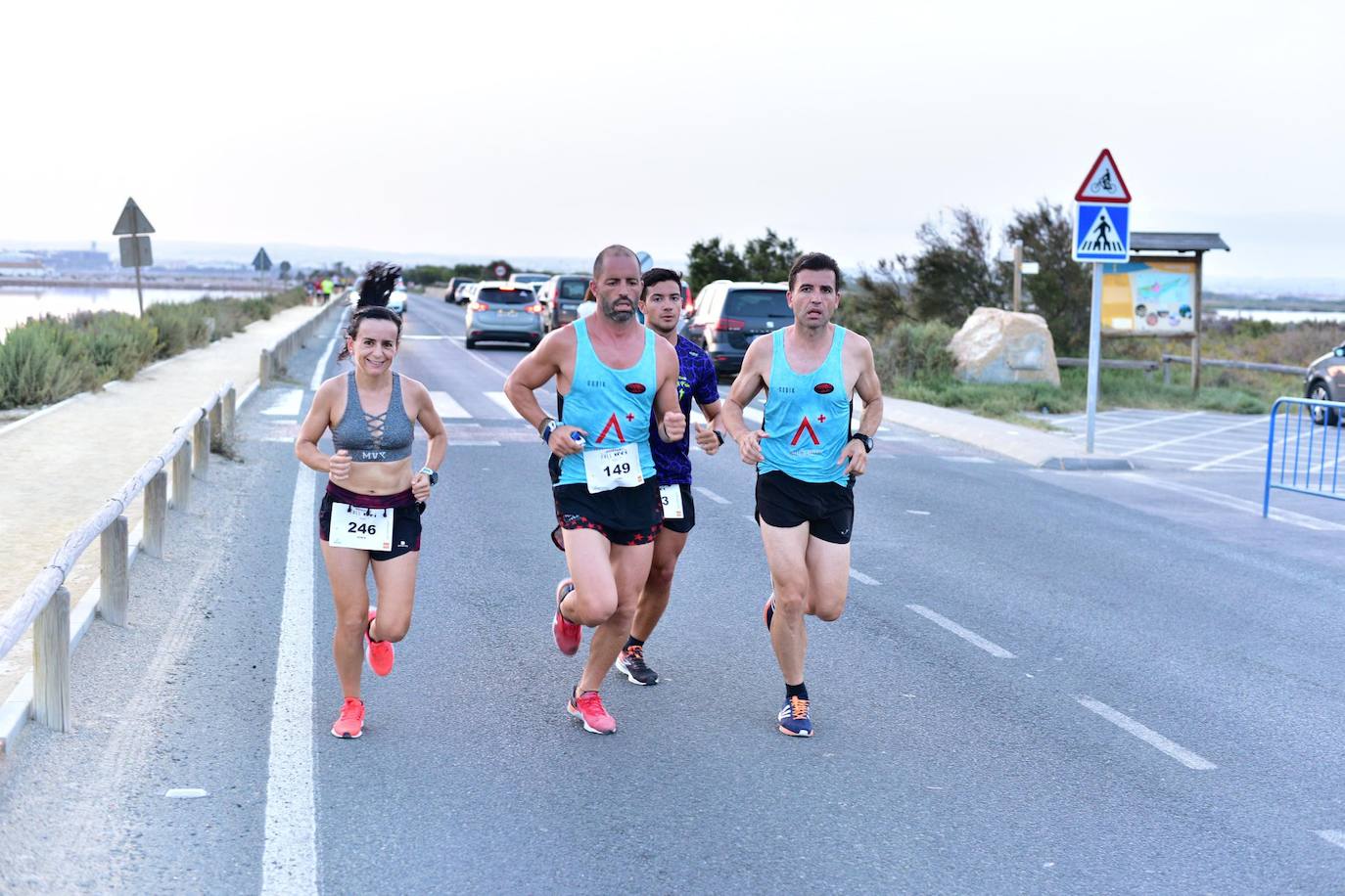 El corredor del Inassa Premium Team completa los 7,5 kilómetros en 25:31 minutos, por los 29:14 de la atleta del Mobel Automenor