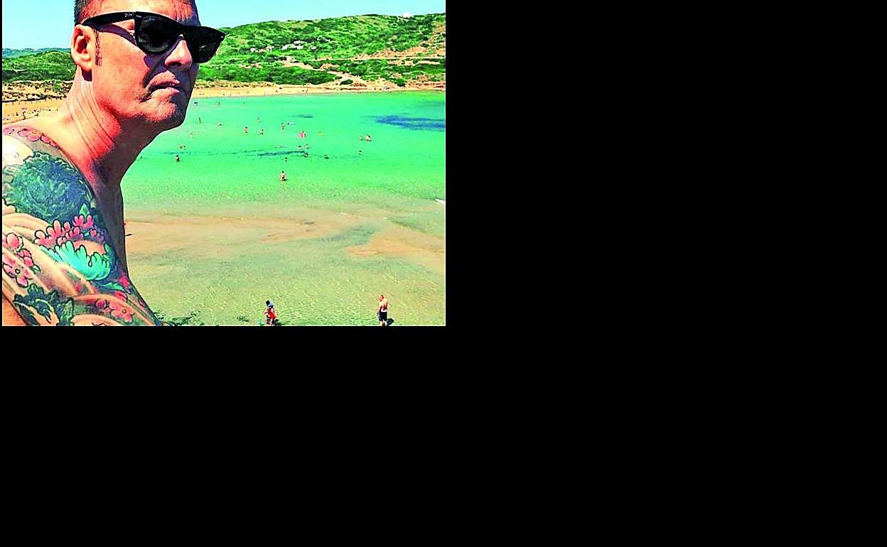 Ricardo Ruipérez, fotografiado en Menorca. 