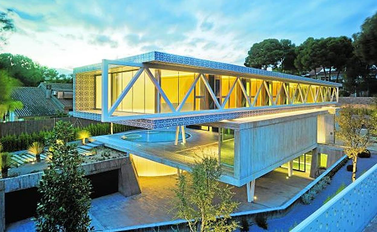 La casa, diseñada por Clavel Arquitectos, en la Urbanización Agridulce de Guadalupe.