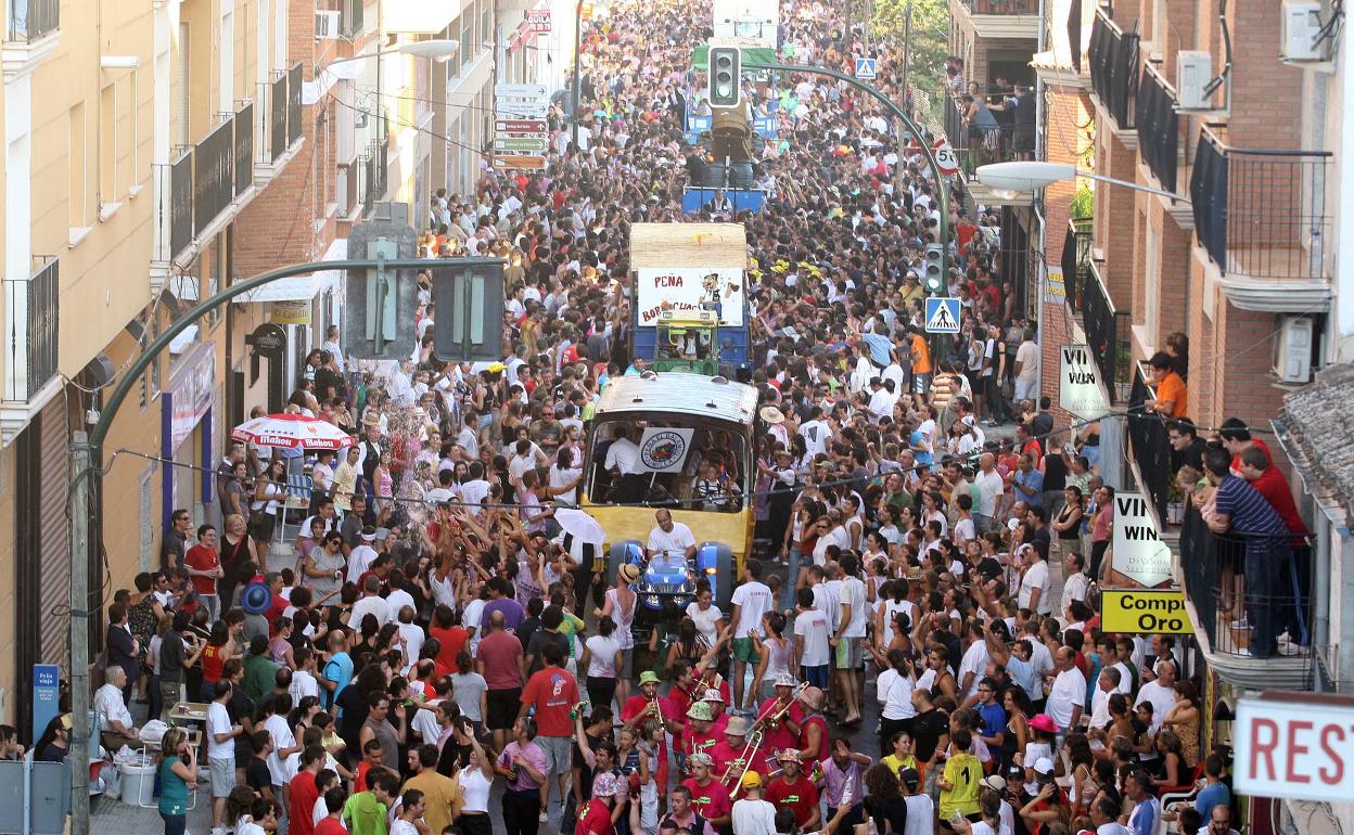 Imagen de archivo de la Gran Cabalgata del Vino. 