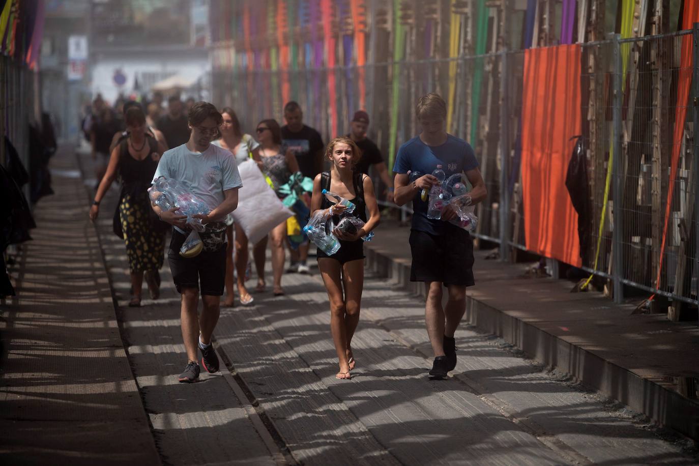 Música, arte y diversión se mezclan en la 27 edición del Sziget Festival, en Budapest (Hungría). El Sziget Festival, que cuenta en su cartel con artistas de la talla de Ed Sheeran y Foo Fighters, se celebra del 7 al 13 de agosto.