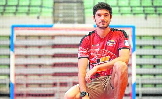 Marc Tolrá, ayer, en el Palacio de los Deportes.