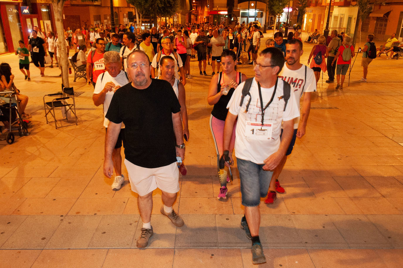 Más de mil participantes recorren siete kilómetros desde La Unión a Portmán por la Sierra Minera con parte de los beneficios destinados a Asteamur