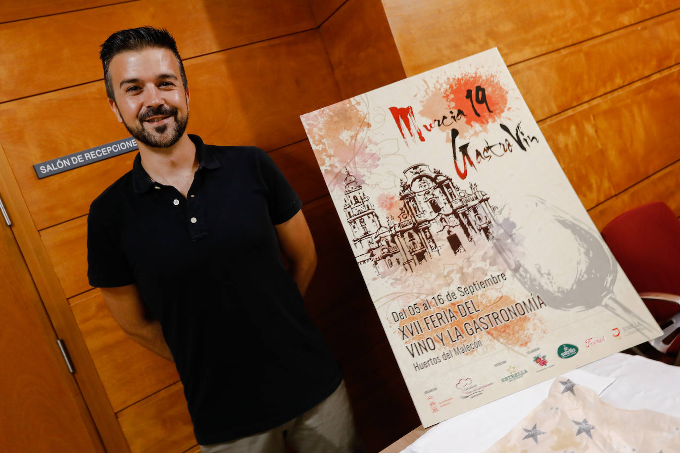 Presentación de la Feria del Vino y la Gastronomía de Murcia 2019, este jueves.