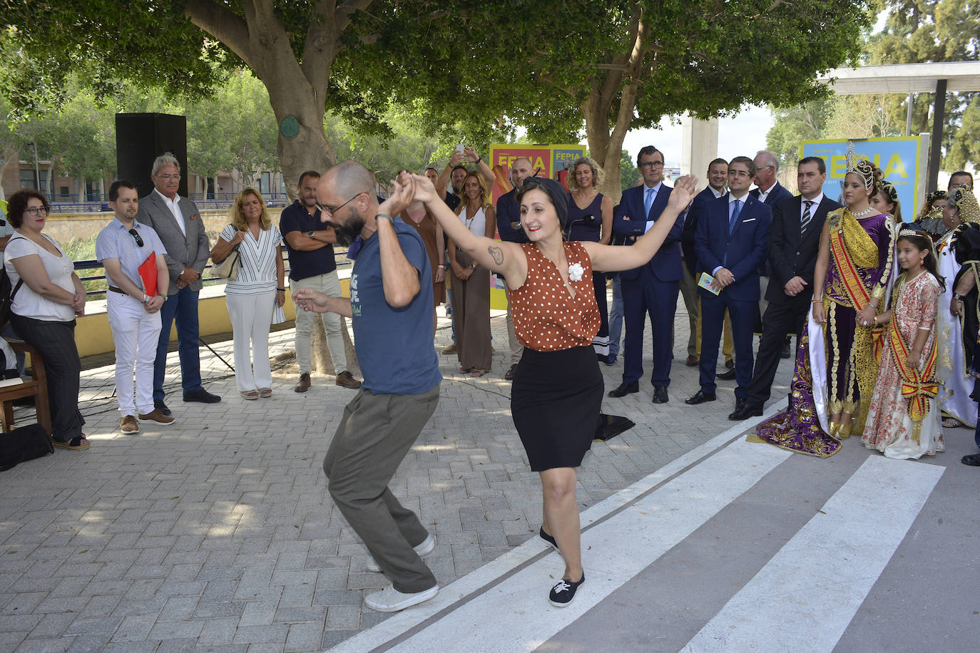 La gran inauguración del paseo fluvial 'Murcia Río' será este sábado, con malabaristas y atracciones de circo, música, danza, animación infantil y esgrima