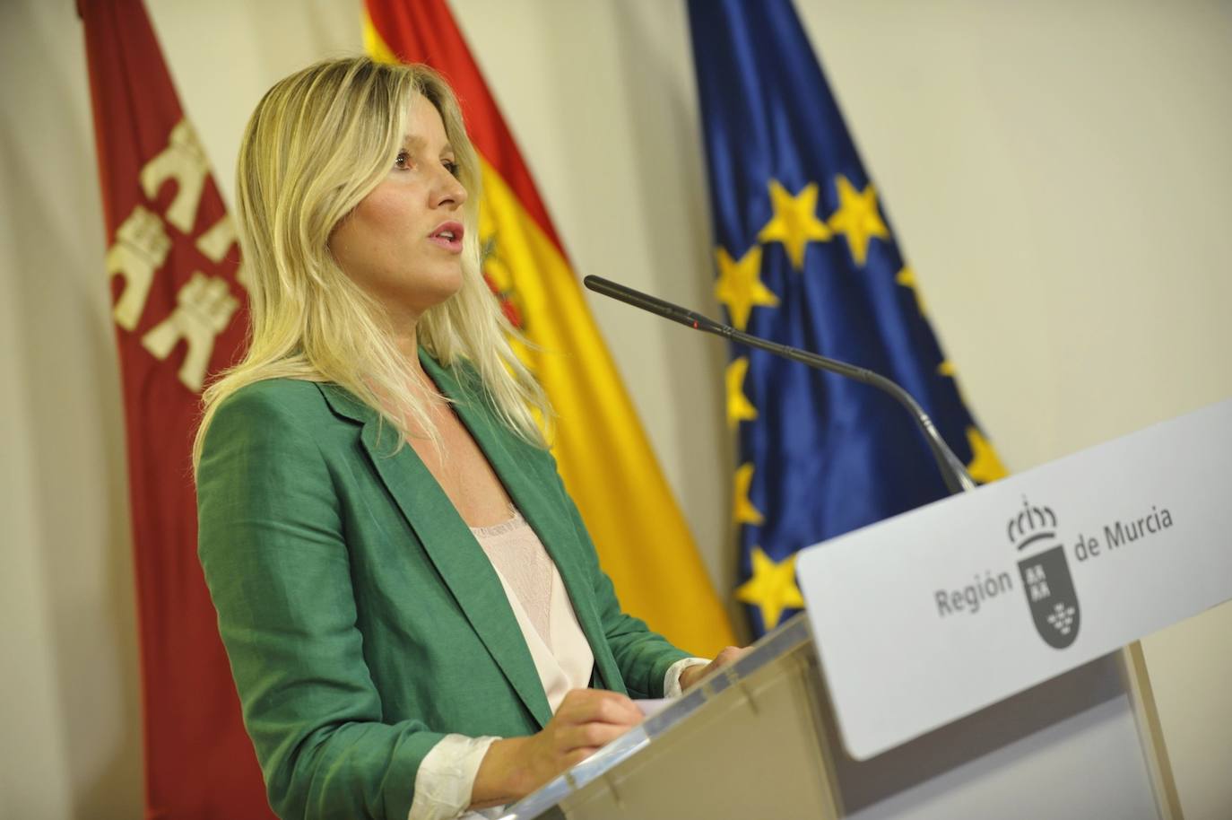 Ana Martínez Vidal ha dado a conocer los nombramientos en rueda de prensa. 