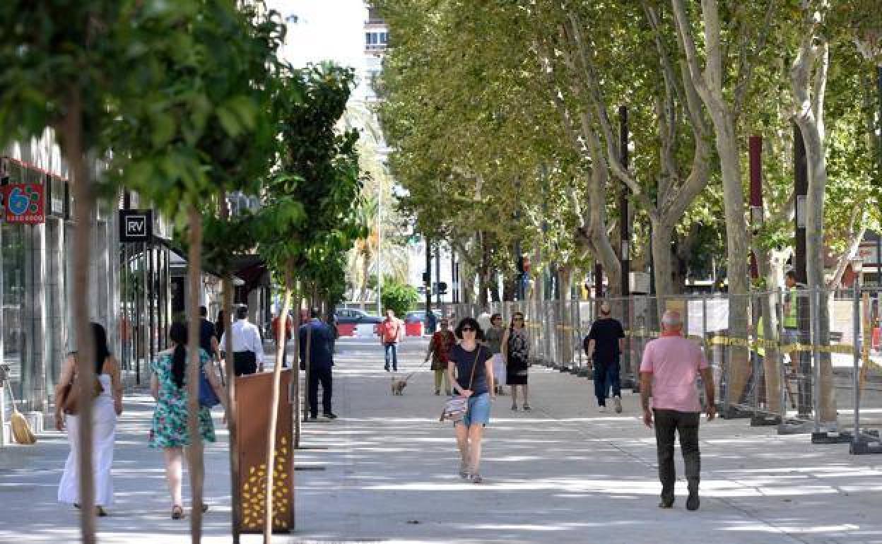 Apertura del eje lateral oeste de la Fase II de la avenida, este verano.