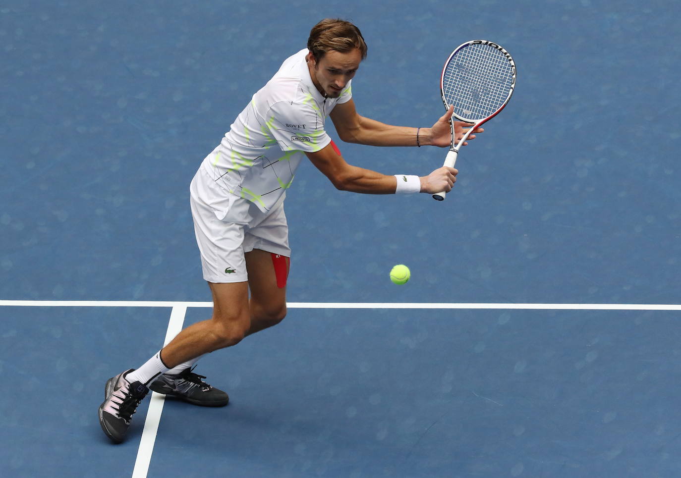 Rafael Nadal y Daniil Medvedev se midieron por el título masculino del US Open en el USTA Billie Jean King National Tennis Center de Nueva York