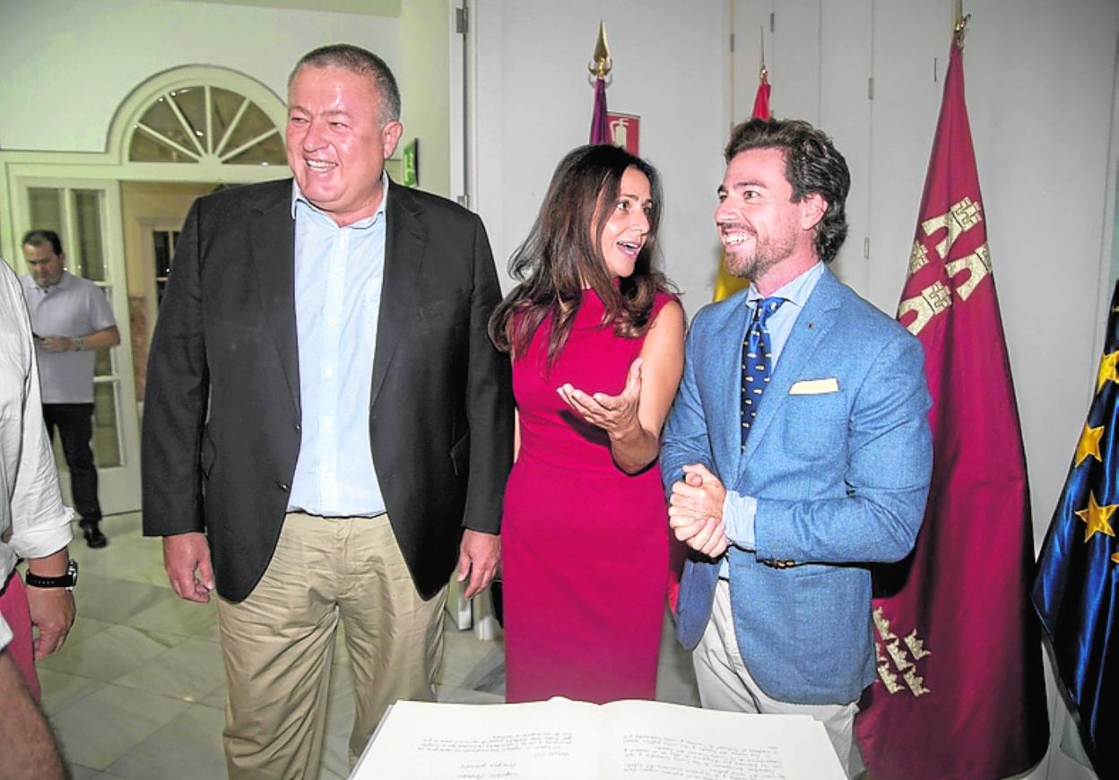 Francisco Bernabé, Cristina Sánchez y Francisco Javier Sánchez. 