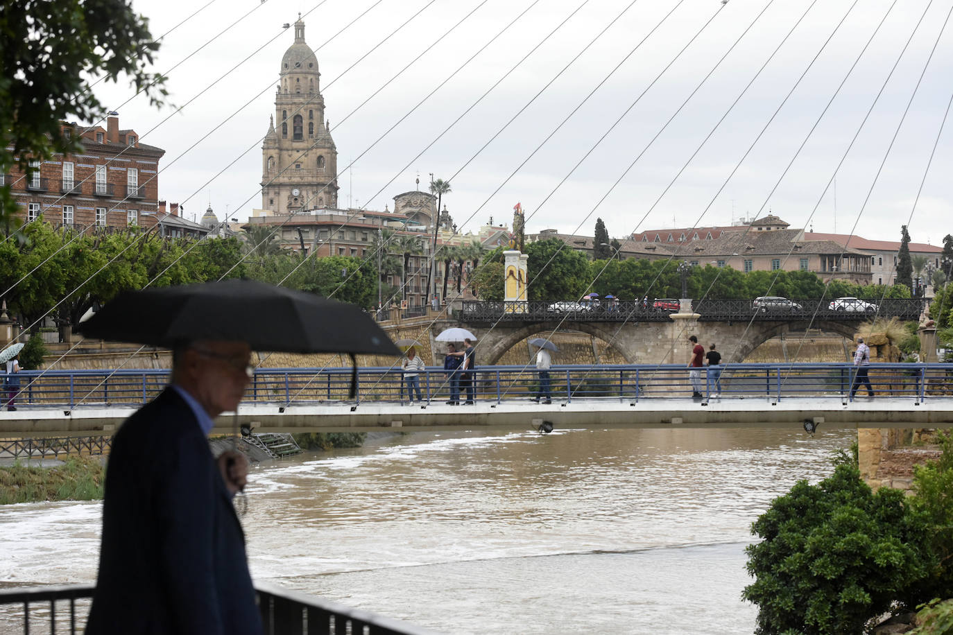 Ocho vías permanecen cortadas en pedanías de Lobosillo, Avileses, Cabezo de Torres y Torreagüera y en los barrios de Espinardo y Churra