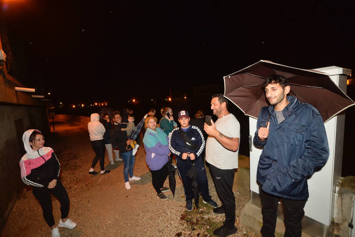 Los vecinos de estas pedanías murcianas han dormido en albergues habilitados como prevención ante posibles inundaciones. 