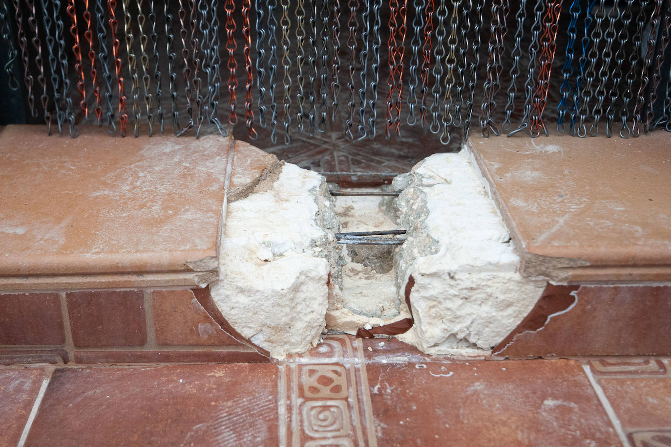 Recorrido por las localidades de Alquerías, Beniel y Llano de Brujas, donde el temporal causó cuantiosos destrozos