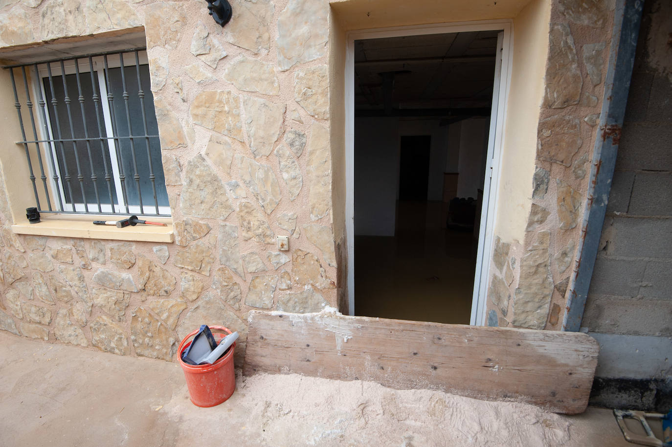 Recorrido por las localidades de Alquerías, Beniel y Llano de Brujas, donde el temporal causó cuantiosos destrozos